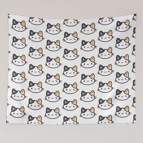 Item preview, White Cat 5 - HaPi Doodles designed and sold by HaPi-Doodles.