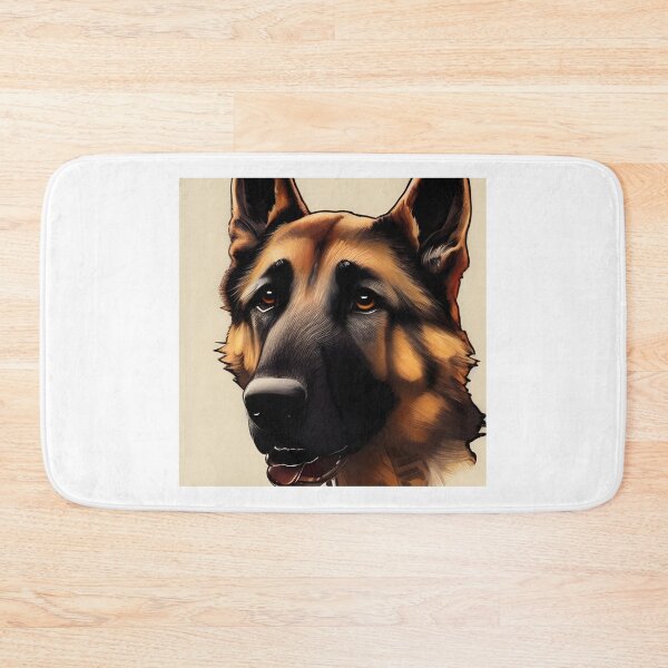 Item preview, Cute German shepherd portrait - classic Shepherd  designed and sold by Devin Farinsky.