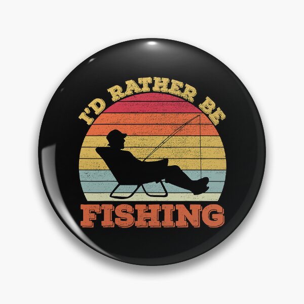 Item preview, I’d Rather be Fishing Funny Fisherman designed and sold by Abaddon-art.