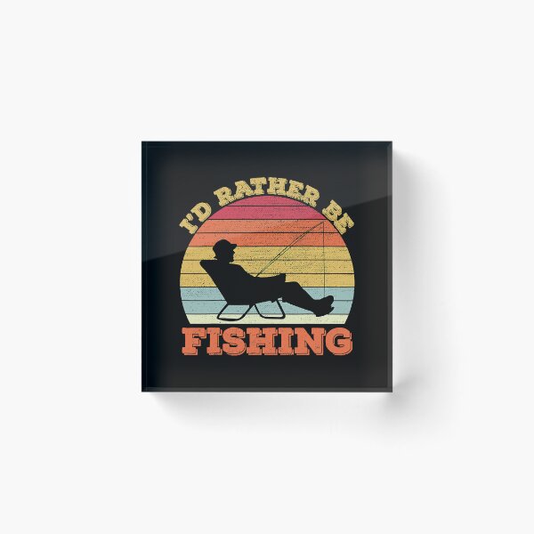Item preview, I’d Rather be Fishing Funny Fisherman designed and sold by Abaddon-art.
