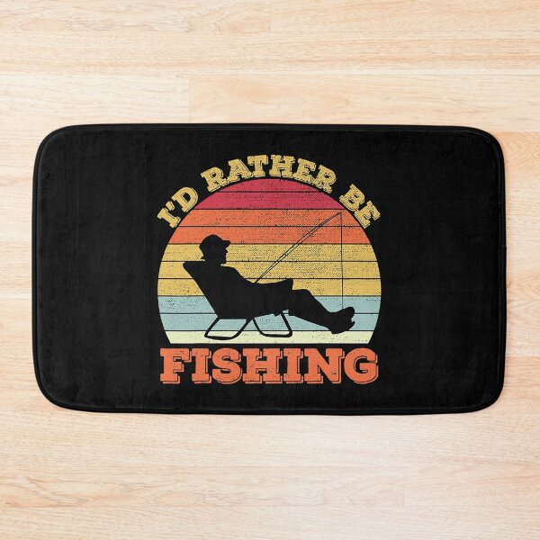 Item preview, I’d Rather be Fishing Funny Fisherman designed and sold by Abaddon-art.