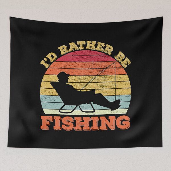 Item preview, I’d Rather be Fishing Funny Fisherman designed and sold by Abaddon-art.