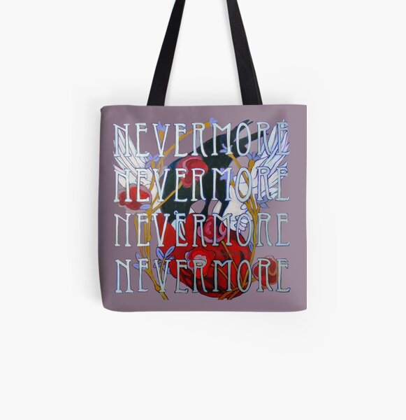 Nevermore All Over Print Tote Bag