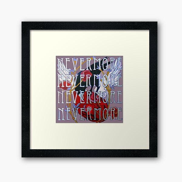 Nevermore Framed Art Print