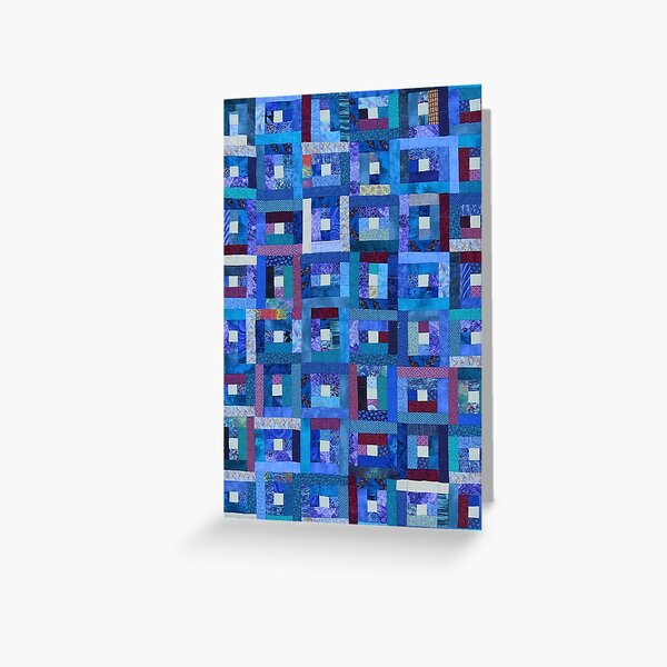 Item preview, Blue Note Quilt designed and sold by Jean Gregory Evans.