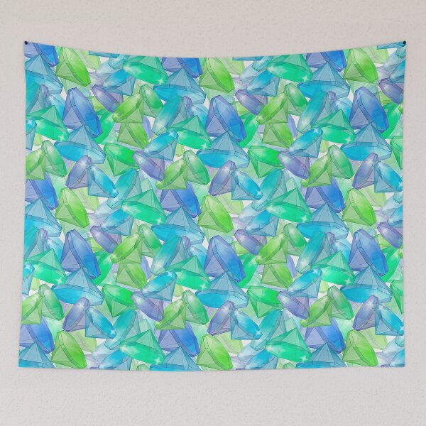 Item preview, Placer precious stones, yellow , green , blue . designed and sold by fuzzyfox.