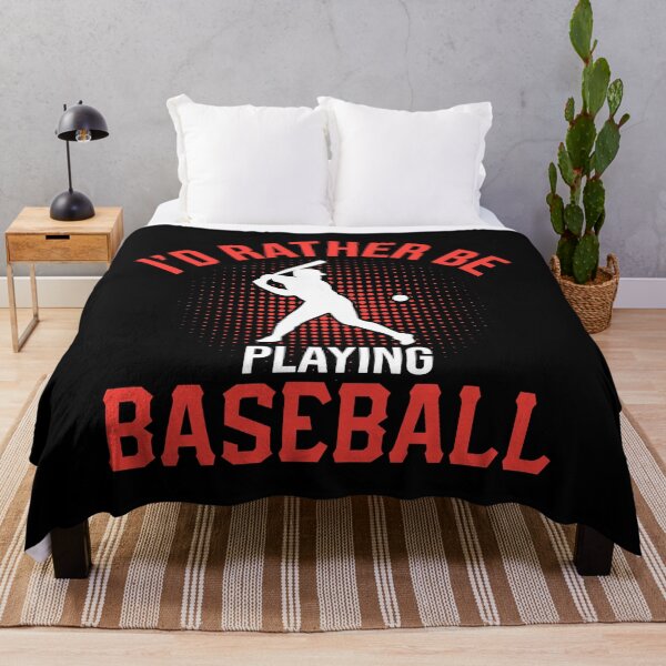 Item preview, I'd Rather Be Playing Baseball designed and sold by Abaddon-art.