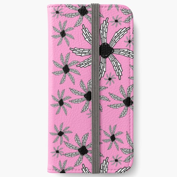 Pink spiral wind catcher pattern iPhone Wallet