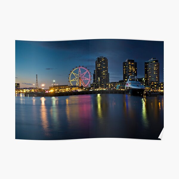 Docklands Victoria Harbour and New Quay Melbourne Poster