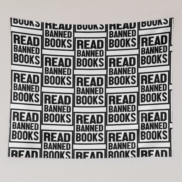 Item preview, Read banned books   designed and sold by SaharshScheid.