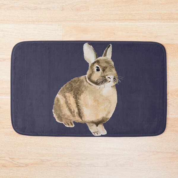 Item preview, Soft Chubby Bunny Watercolour designed and sold by Nicky Rollings.