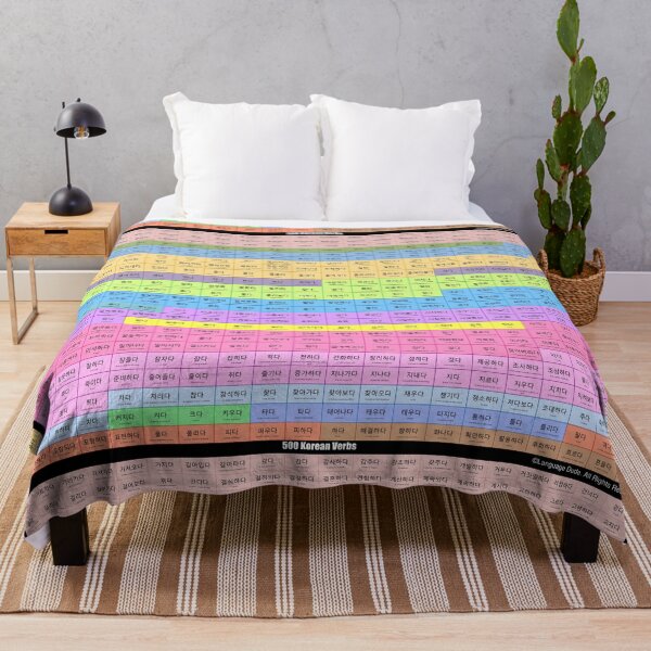 Item preview, 500 Korean verbs designed and sold by Adibto.
