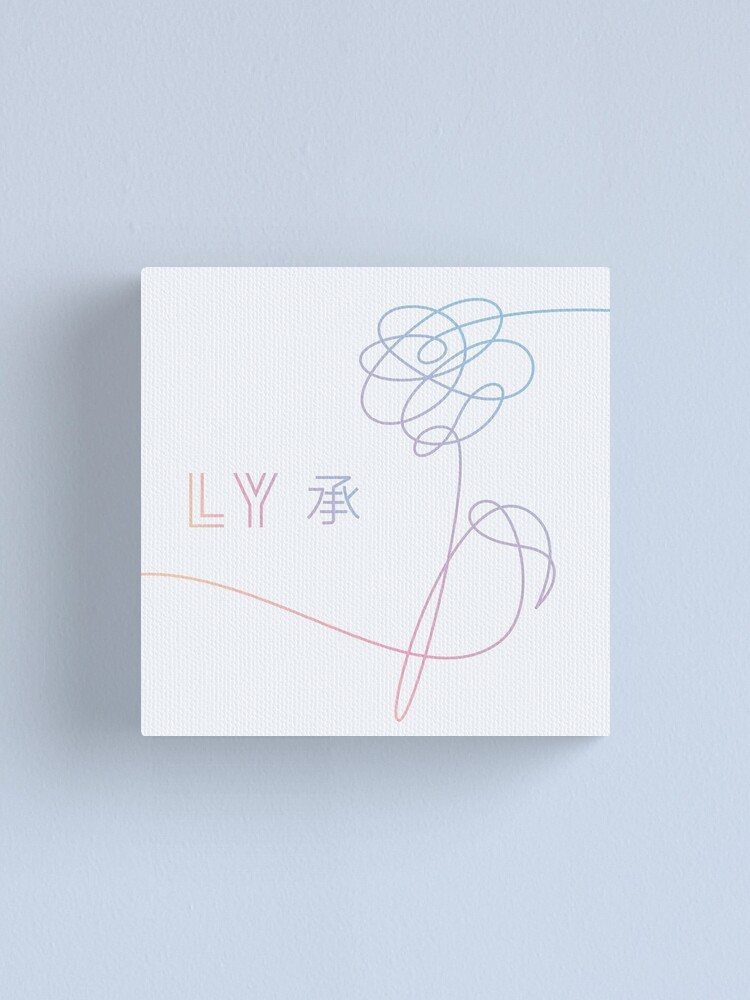 BTS love yourself album cover | Canvas Print