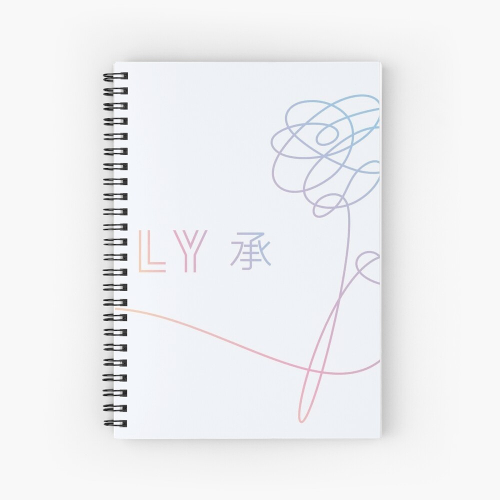 Cuaderno de espiral «BTS te encantan las portadas del álbum» de  khalilahamer | Redbubble
