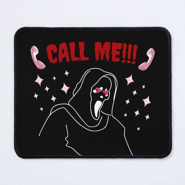 Item preview, Ghost Face "Call Me!!" Heart Eyes designed and sold by Maria N.