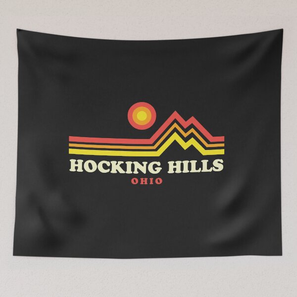 Item preview, Hocking Hills State Park Ohio Retro Outdoors designed and sold by yelly123.