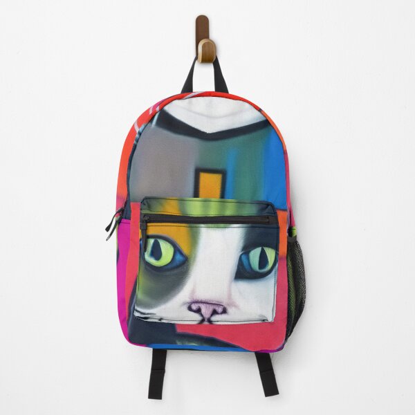 Item preview, Funny colorful cat designed and sold by Travelways.