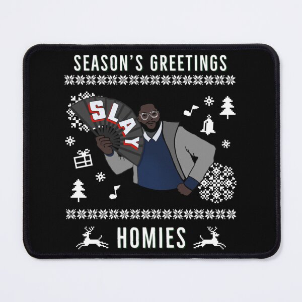 Item preview, season's greetings Homis Slay ucmb holiday Funny designed and sold by SANTIAGOPAPPALA.