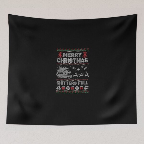 Item preview, Merry Christmas Shitter Sweater Was Full Funny Xmas Pajama T-Shirt designed and sold by BolichFalk.