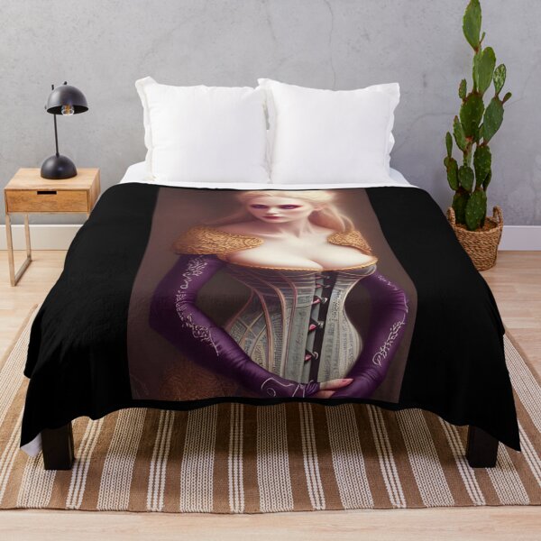 Item preview, Sexy Blonde Vampire Madame Dark Beautiful Artwork  designed and sold by SANTIAGOPAPPALA.