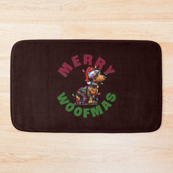 Item preview, Dachshund Puppy Merry Woofmas designed and sold by SimplyCosmic11.