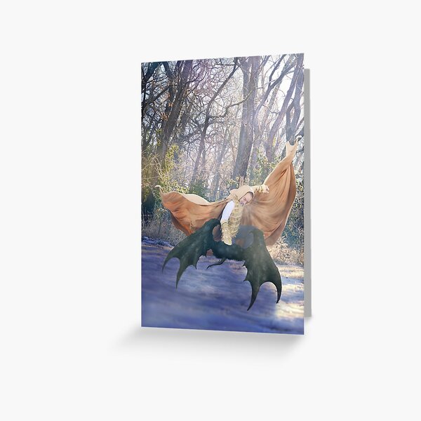 The Yellow Knight Greeting Card