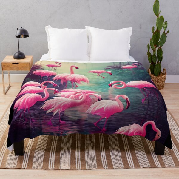 Item preview, The Flamingo Flock designed and sold by abhaley.