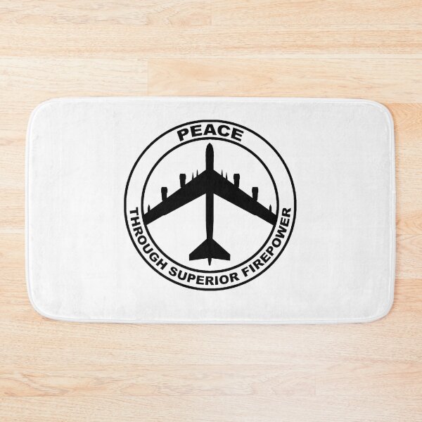 Item preview, Peace Through Superior Firepower (Black Version) designed and sold by isrowatia.