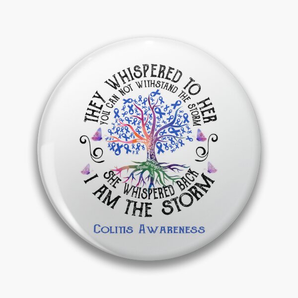 Item preview, Colitis Awareness - Colitis Warrior I Am The Storm designed and sold by RunningShop.