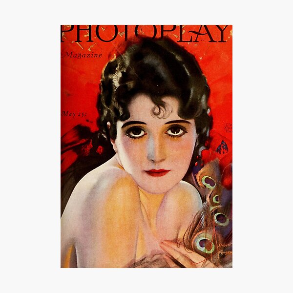Item preview, Photoplay Pin Up Art designed and sold by Printed Delights Co..