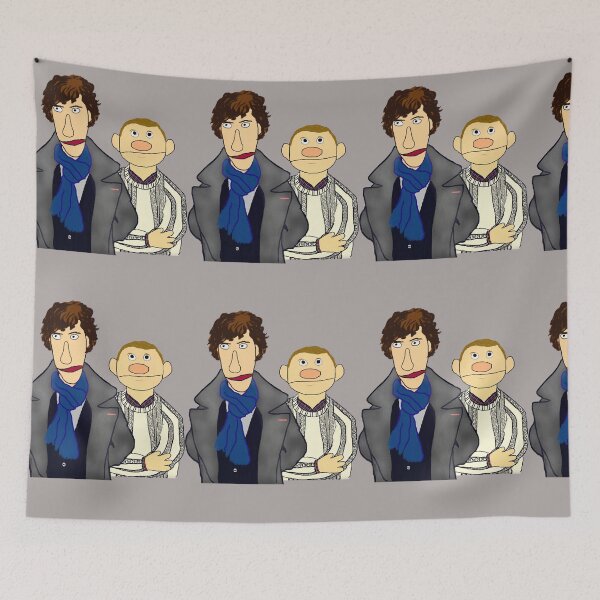 Item preview, Sherlock and John Muppet Style designed and sold by Qooze.