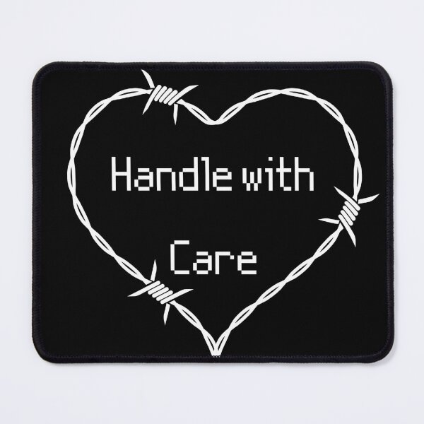 Item preview, Handle with care barbed wire heart designed and sold by HeavenlyStudio.