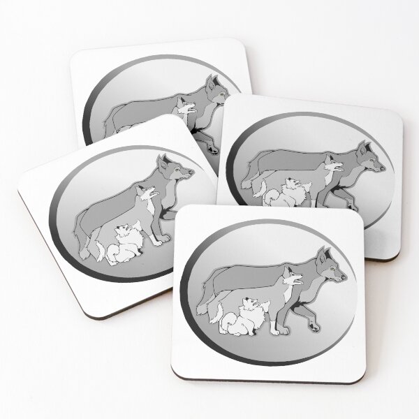 Item preview, Wolf to Domestic Dog Husky and Pomeranian designed and sold by Runaway-Rosie.