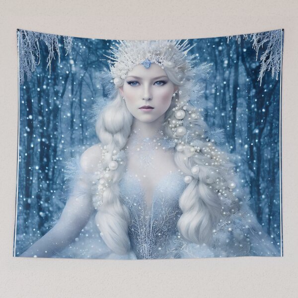 Item preview, Lady Winter designed and sold by @adorcharm Modern & Classic AI Art.