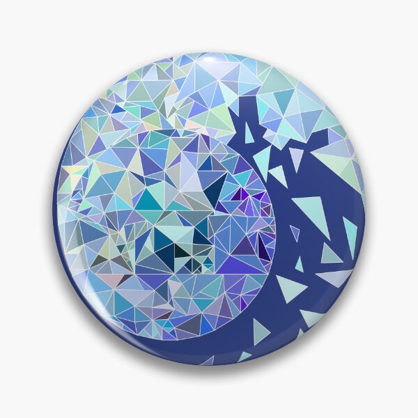Item preview, Abstract wave in blue designed and sold by Emi Yañez.