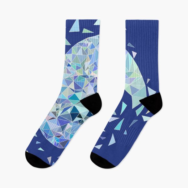 Item preview, Abstract wave in blue designed and sold by Emi Yañez.