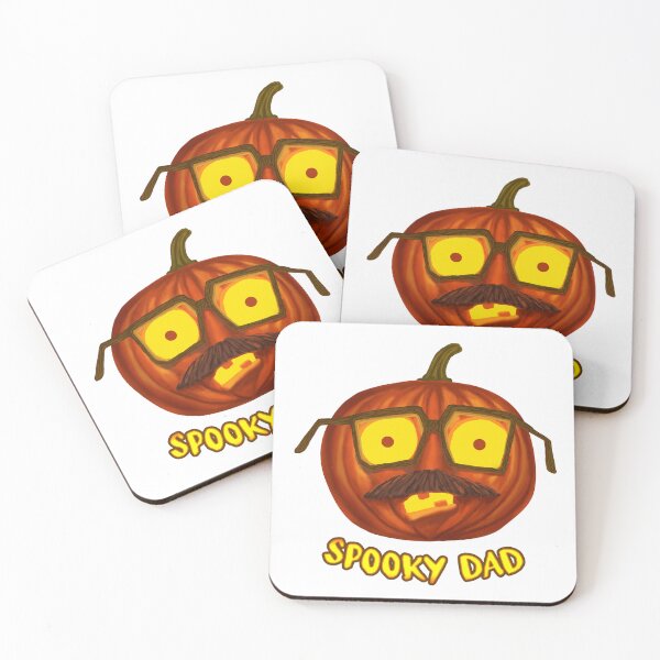 Item preview, Halloween Pumpkin Spooky Dad Head designed and sold by Digi Artworks Store.