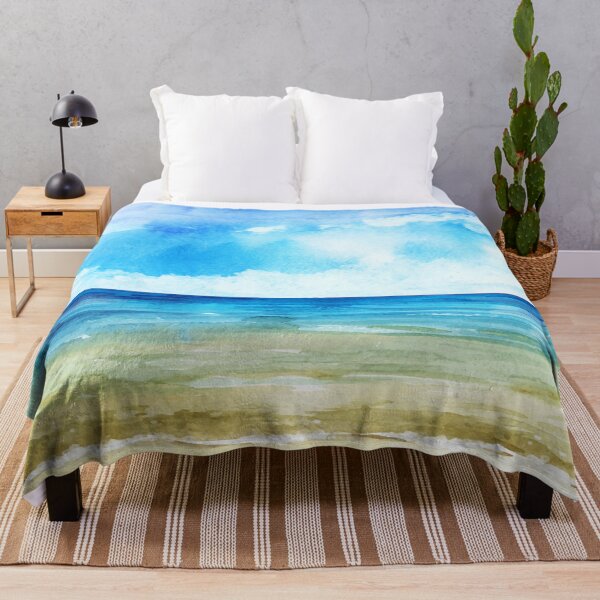 Item preview, Escape - watercolor seascape designed and sold by Makanahele.