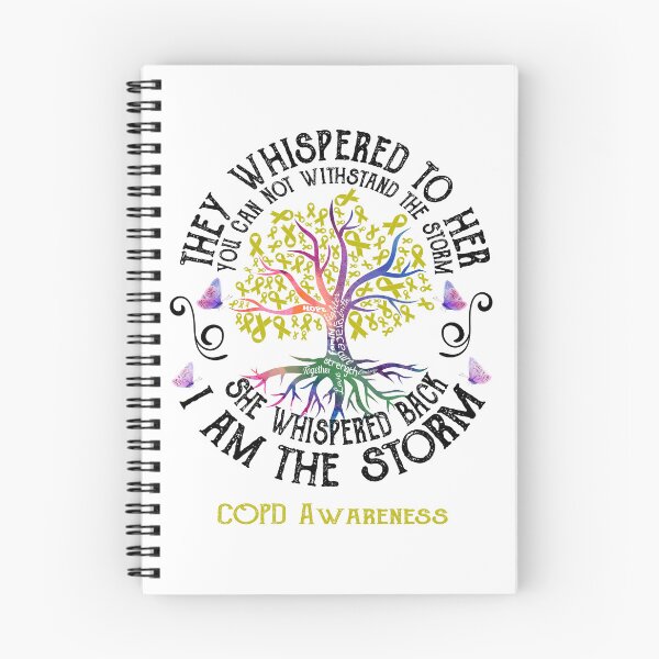 Item preview, COPD Awareness - COPD Warrior I Am The Storm designed and sold by RunningShop.