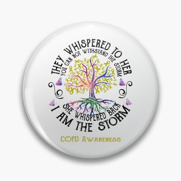 Item preview, COPD Awareness - COPD Warrior I Am The Storm designed and sold by RunningShop.