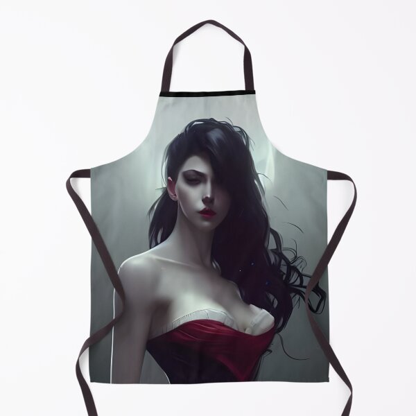 Item preview, Sexy Brunette Vampire Seductress Alluring Dark Madame Beautiful Artwork designed and sold by Eliteijr.
