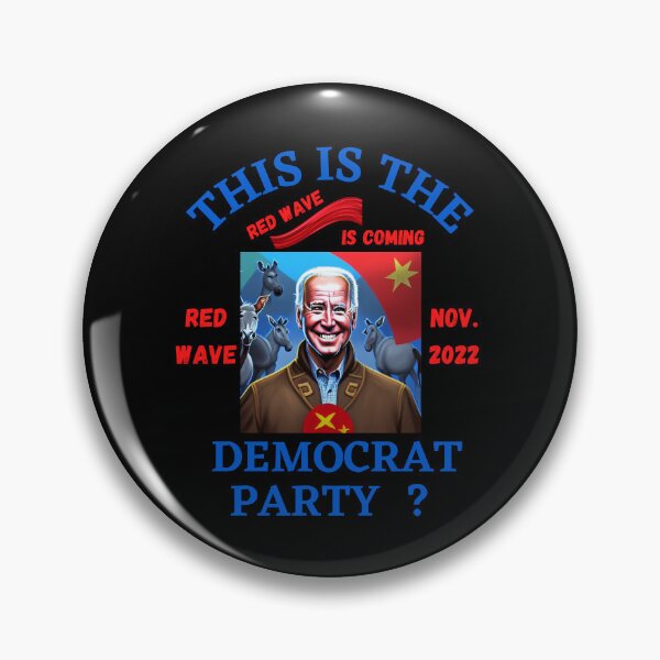 Item preview, Democrat Party Red Wave 2022 designed and sold by WoodburyLake.