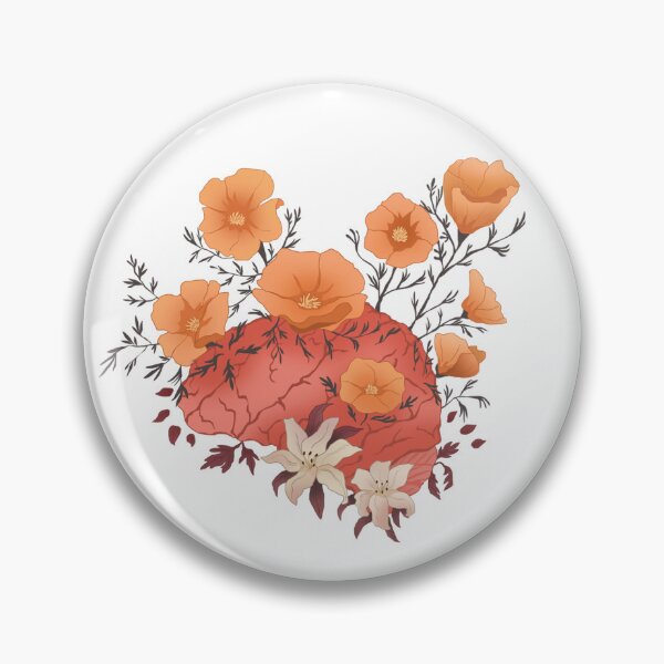 Item preview, Anatomical Blooming Brain Medical Decor designed and sold by redbubbleart18.