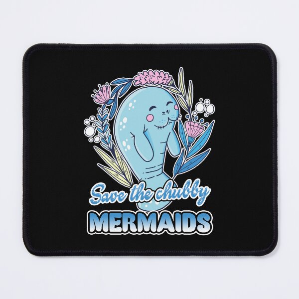 Item preview, Manatee - Save Chubby Mermaids designed and sold by UnknownArtistt.