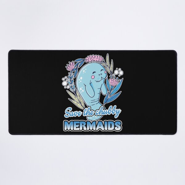 Item preview, Manatee - Save Chubby Mermaids designed and sold by UnknownArtistt.