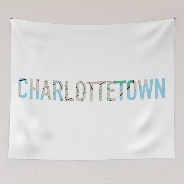Item preview, Charlottetown Map Art designed and sold by BekahsDoodles.
