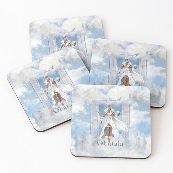 Item preview, Obatala the God of Creativity and Wisdom in the Yoruba Pantheon designed and sold by DesignbyOkoto.
