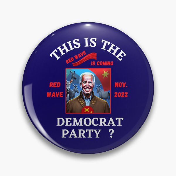 Item preview, Democrat Party Red Wave 2022 designed and sold by WoodburyLake.