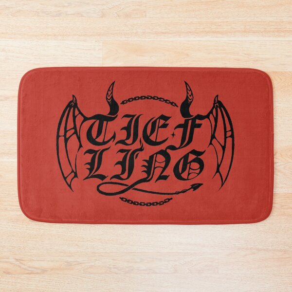 Item preview, Rock and Roll Tiefling Typography - Black designed and sold by Unspelled.