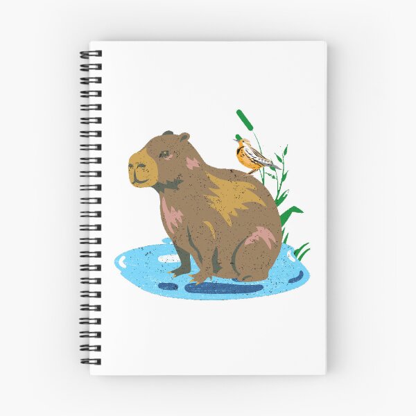 Item preview, Capibara with bird designed and sold by T-ShirtIn85.